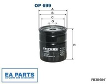 FILTRO OLIO PER BUICK CHEVROLET PONTIAC FILTRON OP 699