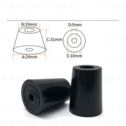 Round Rubber Feet, Non Slip Furniture Feet Pads Rubber Bumpers Pad Protectors - Picture 26 of 53