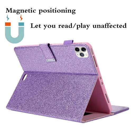 Shockproof Leather Case For iPad Air 11-Inch M2 2024 Portable Stand Cover - Picture 56 of 66