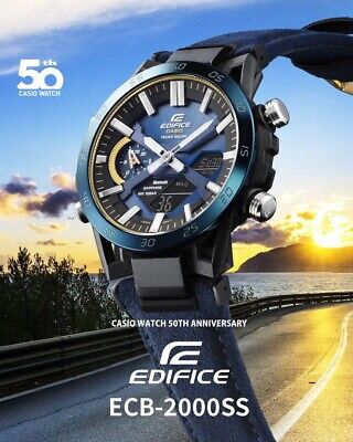 【冬バーゲン★】 EDIFICE Casio Watch eBay | online sale for Version Domestic Japan ECB-2000SS-2AJR 時計