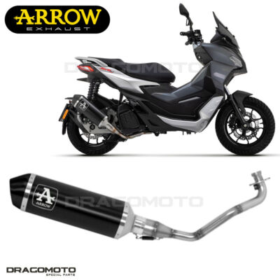 Komplettanlage Aprilia SR 200 GT 2022 2023 ARROW ALU schwarz URBAN