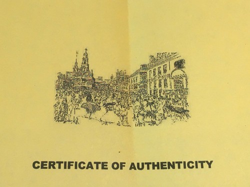 A leaf from "Aristotelis politicorum" printed in Venice in 1549 - Picture 3 of 8