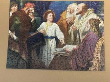 1960 Religious CHRIST In Temple TUCO 350 Piece PUZZLE COMPLETE