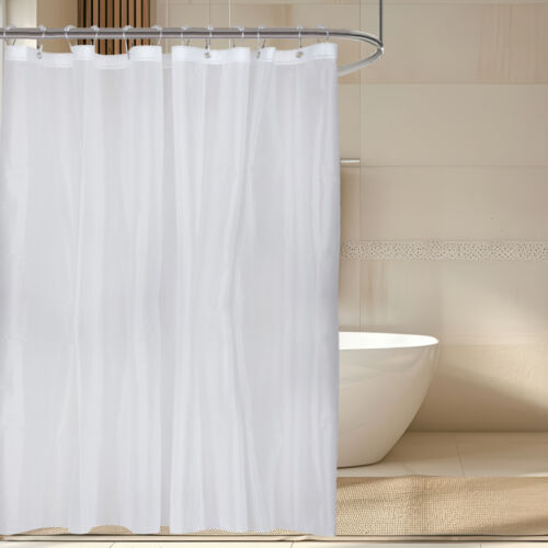Waterproof PEVA Plastic Shower Panel Bathroom Mould Proof Curtains Curtain Panel - Picture 14 of 40