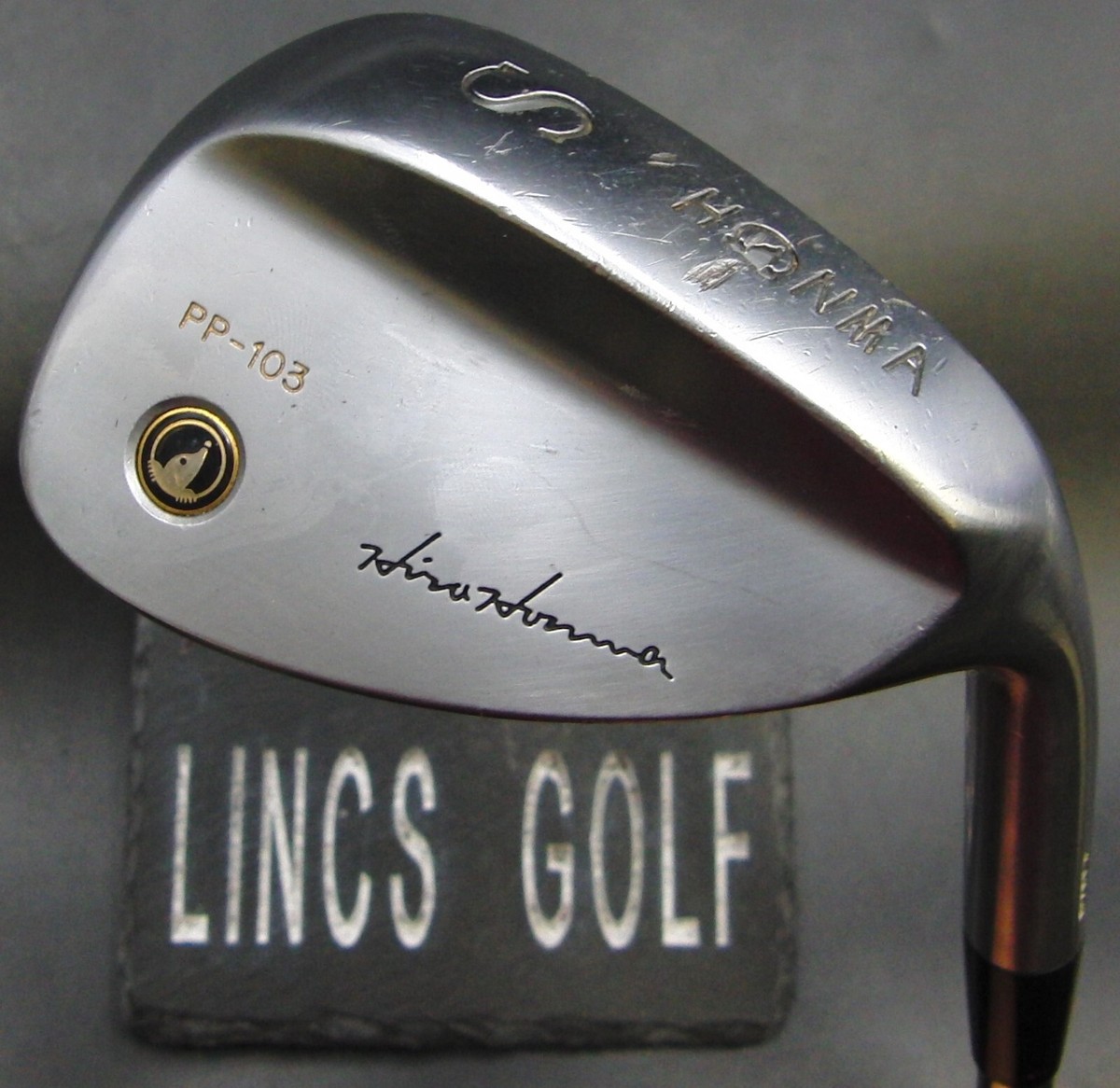 Honma Hiro Honma Tour Model PP-103 Sand Wedge Regular Steel Shaft Royal Grip Honma Hiro Honma Tour Model PP-103 Sand Wedge Regular Steel Shaft Royal Grip