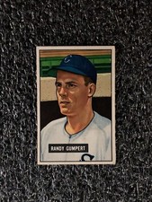 1951 Bowman Baseball #59 Randy Gumpert VG