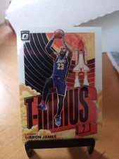 2021-22 OPTIC T-MINUS 3-2-1 LEBRON JAMES LOS ANGELES LAKERS BASKETBALL CARD
