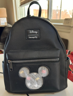 disney villains ursula mini backpack Loungefly Disney Villains Mini BackPack Bag Purse Malificent Ursula Cruella  Rare