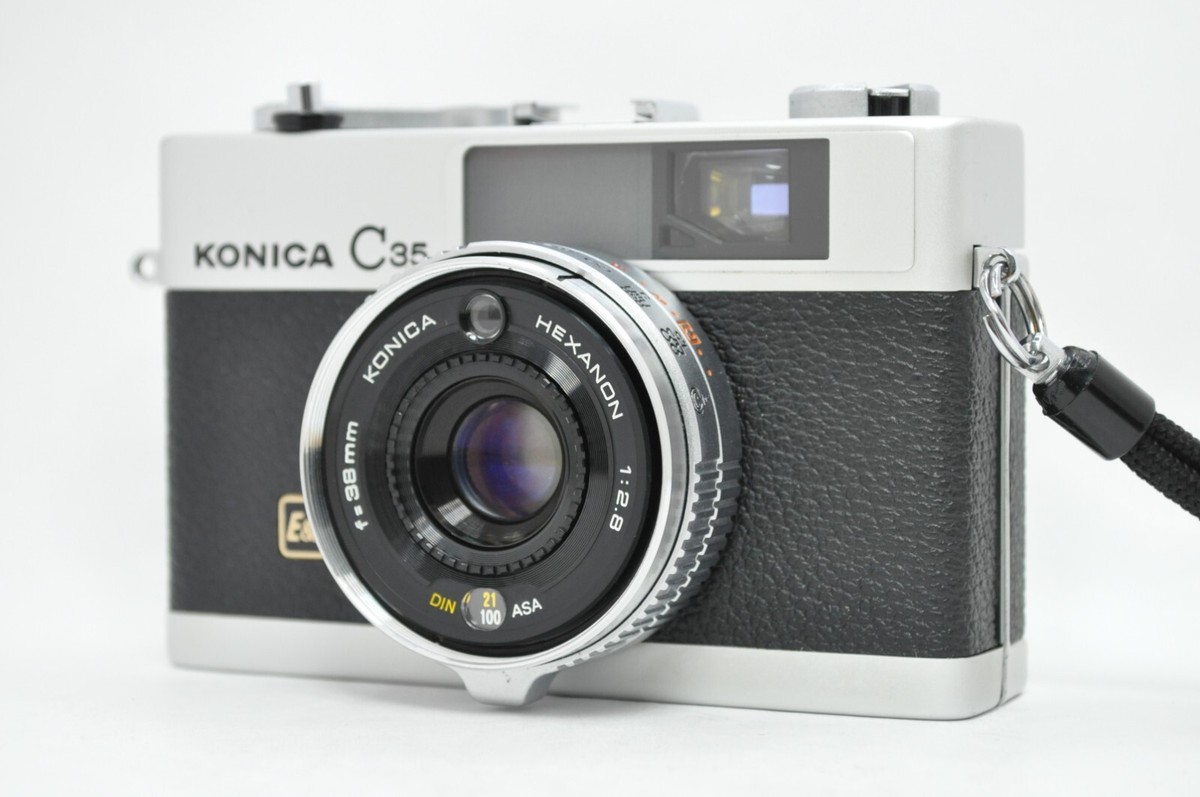KONICA　C35 E＆L MINT] KONICA C35 E&L Rangefinder Film Camera Hexanon 38mm F