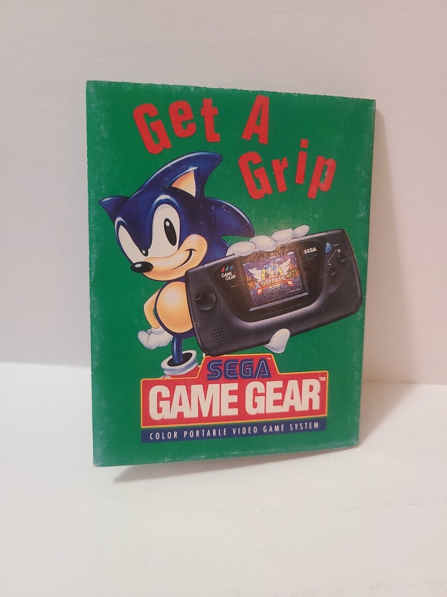 Notice Sega Game Gear – Manuel D’instructions Seul – Console Portable