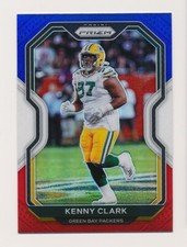 2020 Panini Prizm #213 Kenny Clark Red White Blue - Green Bay Packers