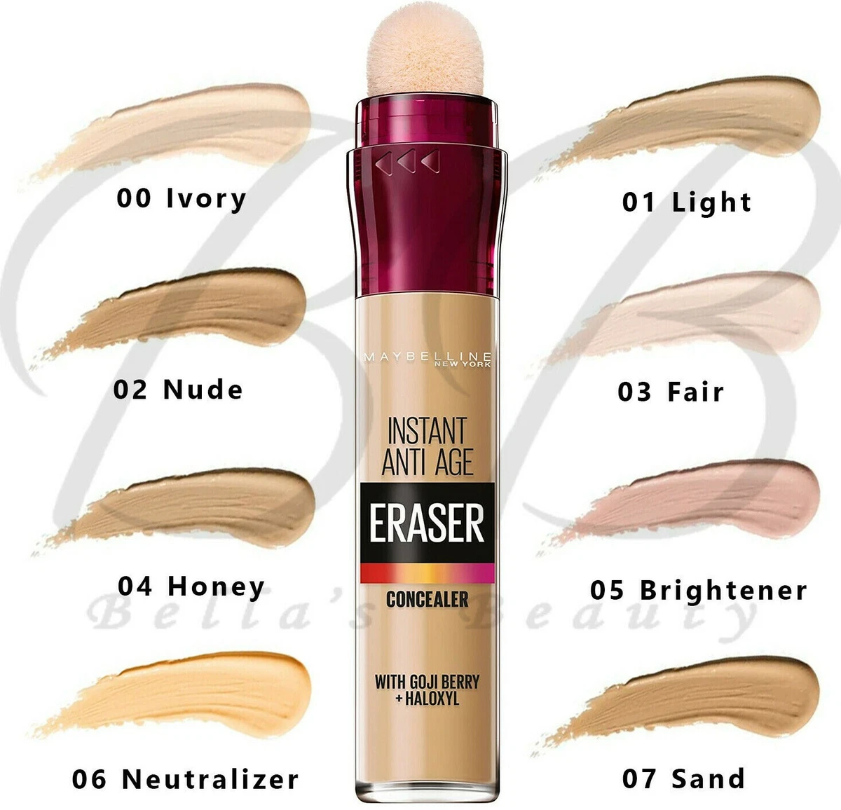 MAYBELLINE Instant Anti-Age Eraser Under Eye Lightweight Concealer *ALL  SHADES*