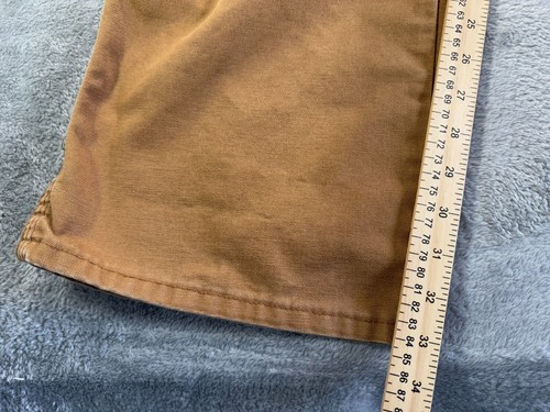 Dickies Jeans Men 40x34 Brown Straight Relaxed American Workwear Utility Canvas - Picture 10 of 12
