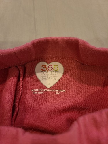 Pre-Owned 365 Kids From Garanimals Pink Pants Size 5 Girls - Picture 4 of 4