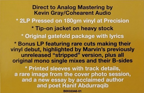 Correct Kevin Grey Mastering What's Going On 2LP 50th Anniversary **NEW SEALED** - Picture 13 of 14