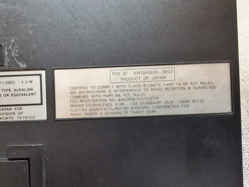 Radio Shack TRS-80 PROBADO Modelo 100 FUNCIONA - Imagen 13 de 15