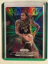 K316,792 - 2022 Panini Prizm WNBA Fearless Prizms Green #9 Brittney Griner