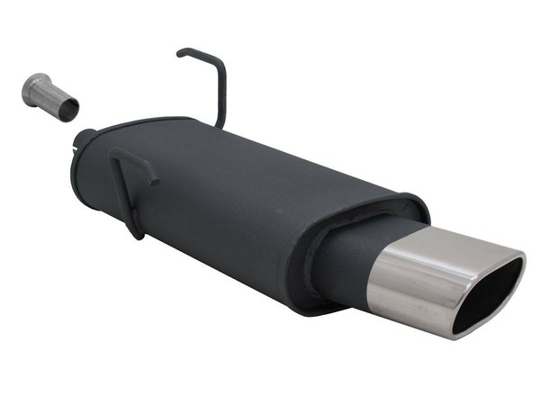 EndschalldäMpfer Auspuff Peugeot 206/206 CC 98/09 - 135X75Mm-image
