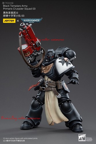 Joytoy 1/18 Black Templars Army Primaris Crusader Squad Action Figure In Stock - Picture 6 of 9