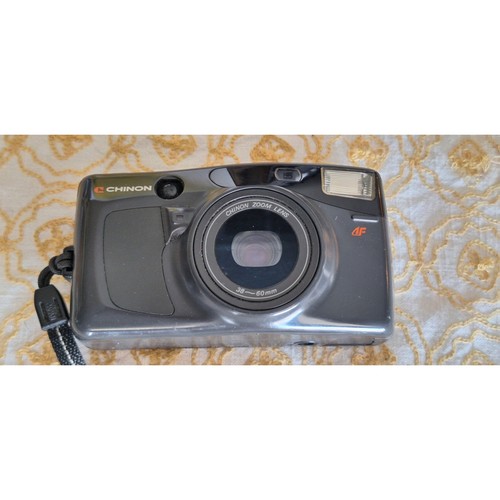 Cámara fotográfica Chinon Pocket Zoom apuntar y disparar 35 mm - 38-60 mm - funciona, pero... leer - Imagen 1 de 6