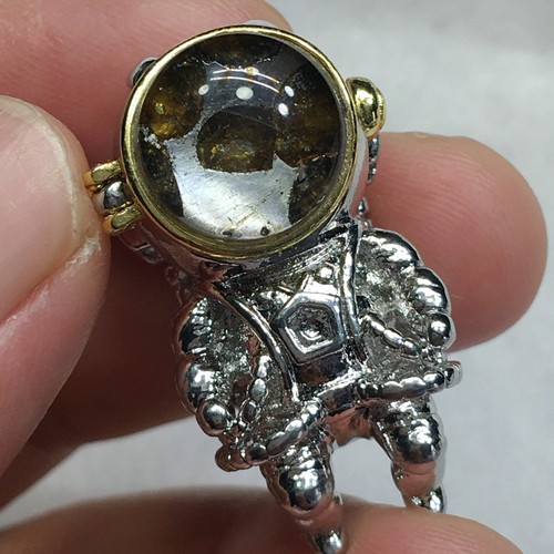 Rare Pallasite Meteorite Pendant Brenham Meteorite Necklace--120Ct