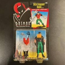 Vintage Batman The Animated Series Dick Grayson Robin Action Figure Kenner 1993
