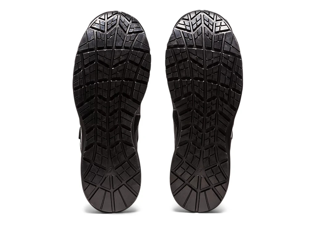 ASICS Safety Work Boots WINJOB CP112 WIDE 1273A056-001 Black/White