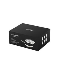 HANSEATIC Pfannen-Set Premium 3-tlg Edelstahl...