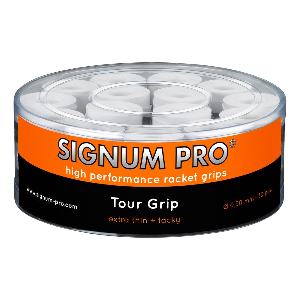 Signum Pro Tour Grip Weiß Теннисный грип weiß 30er Pack NEU