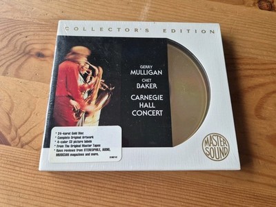 MasterSound Gold Disc CD Gerry Mulligan Chet Baker Carnegie Hall Concert Legacy