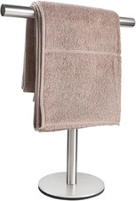 Bath Hand Towel Holder Standing, 13 Inch T-Shape Towel Bar Rack Stand, SUS304 St