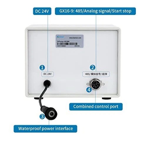 Kamoer DIPump-KK300 4 rotors 0-300ml/min high flow peristaltic pump- PARTS ONLY - Picture 4 of 6