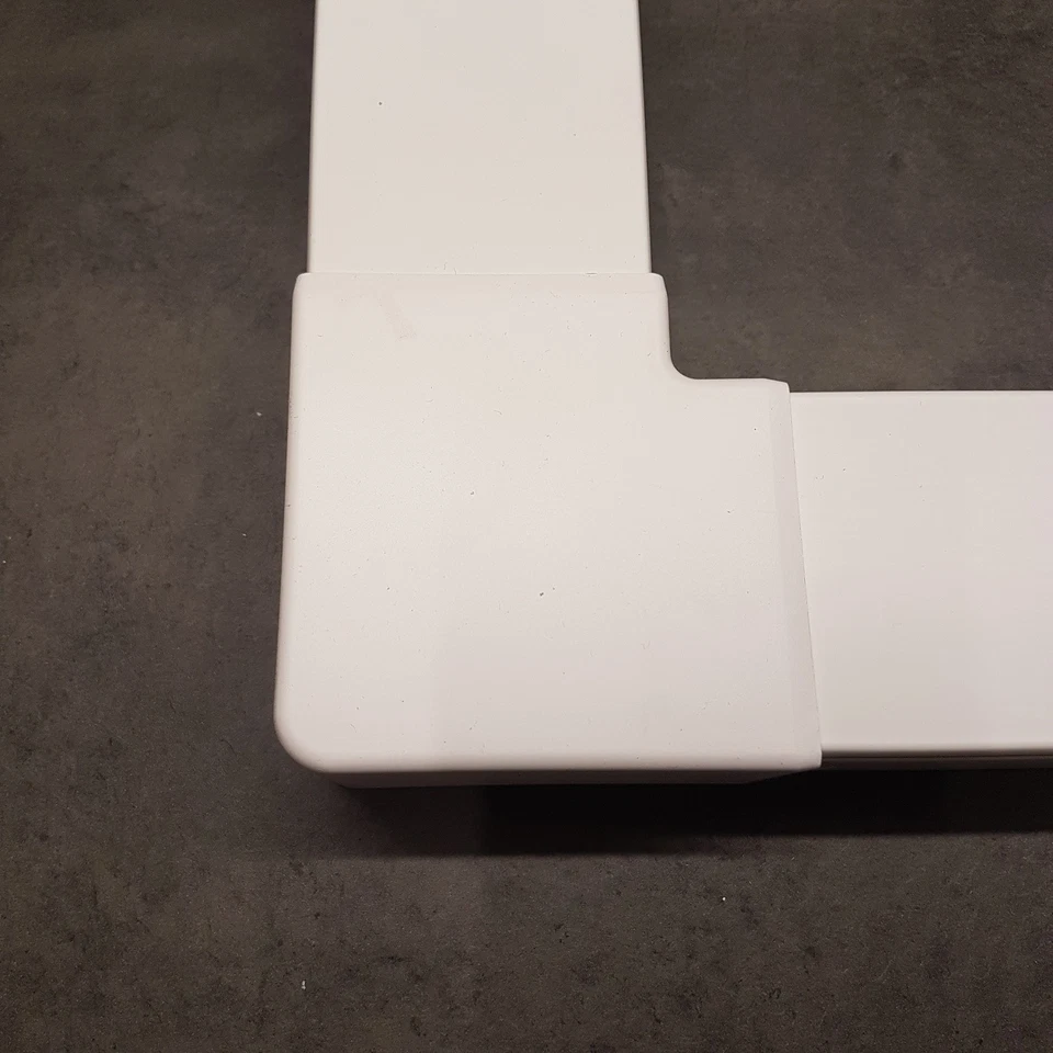 Flachwinkel Eckwinkel für Kabelkanal 60x40 mm PVC weiss Kopos Kabelkanäle - Bild 1 von 1