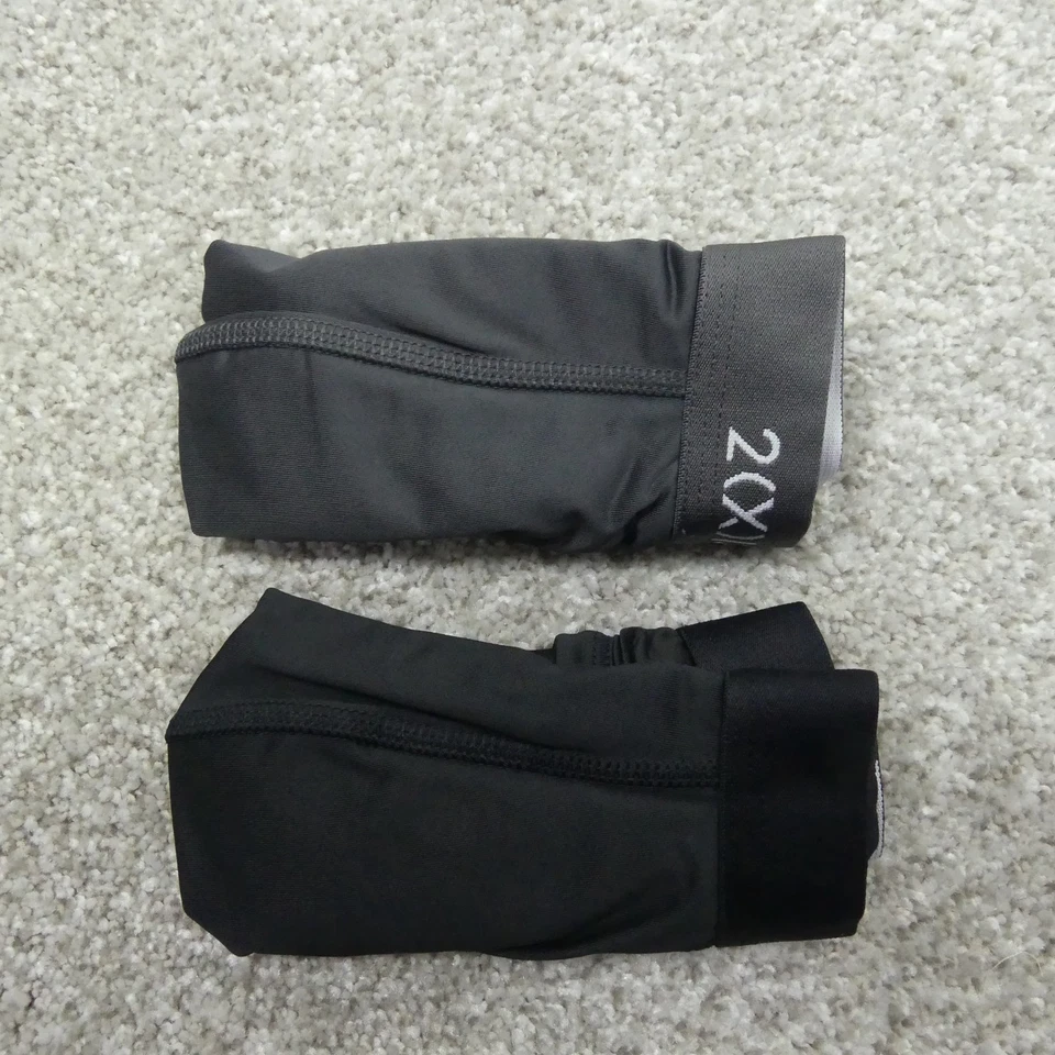 Roupa íntima masculina 2XIST média preta cinza sem exibição cueca micro velocidade seca 2 pares - Imagem 2 de 4