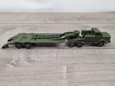 Vintage Dinky Supertoys #660 Tank Transporter With 651 Centurion
