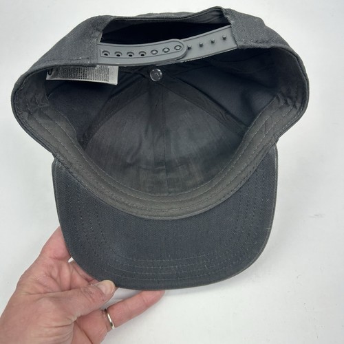 Old Navy Epic Vibes Baseball Cap Hat Snapback Adjustable Gray Patch Embroidered - Picture 5 of 6