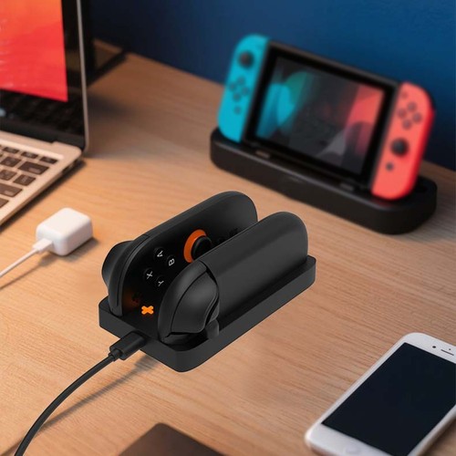 Compact Charging Stand for Switch 2 Simultaneously Charge Two Controllers - Zdjęcie 5 z 10