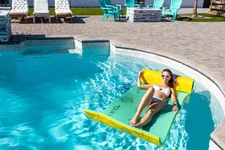 Aqua Lily Pad Tadpole Floating Pool Mat (Foam Mattress Lounger) Water Float