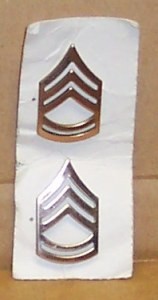 2 nuevos collar de latón brillante sargent primera clase latón - Imagen 1 de 1