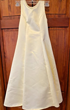Beautiful JESSICAL MCCLINTOCK Girls Formal Dress Soft YELLOW Size 8 Flower Girl