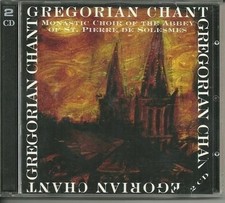 Audio Cd - Monastic Choir Of The Abbey Of Saint Pierre De Solesmes - Gregorian C