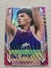 Micah Peavy 2022 Leaf Metal Draft Pink Wave Portrait Auto 18/20 Texas Tech
