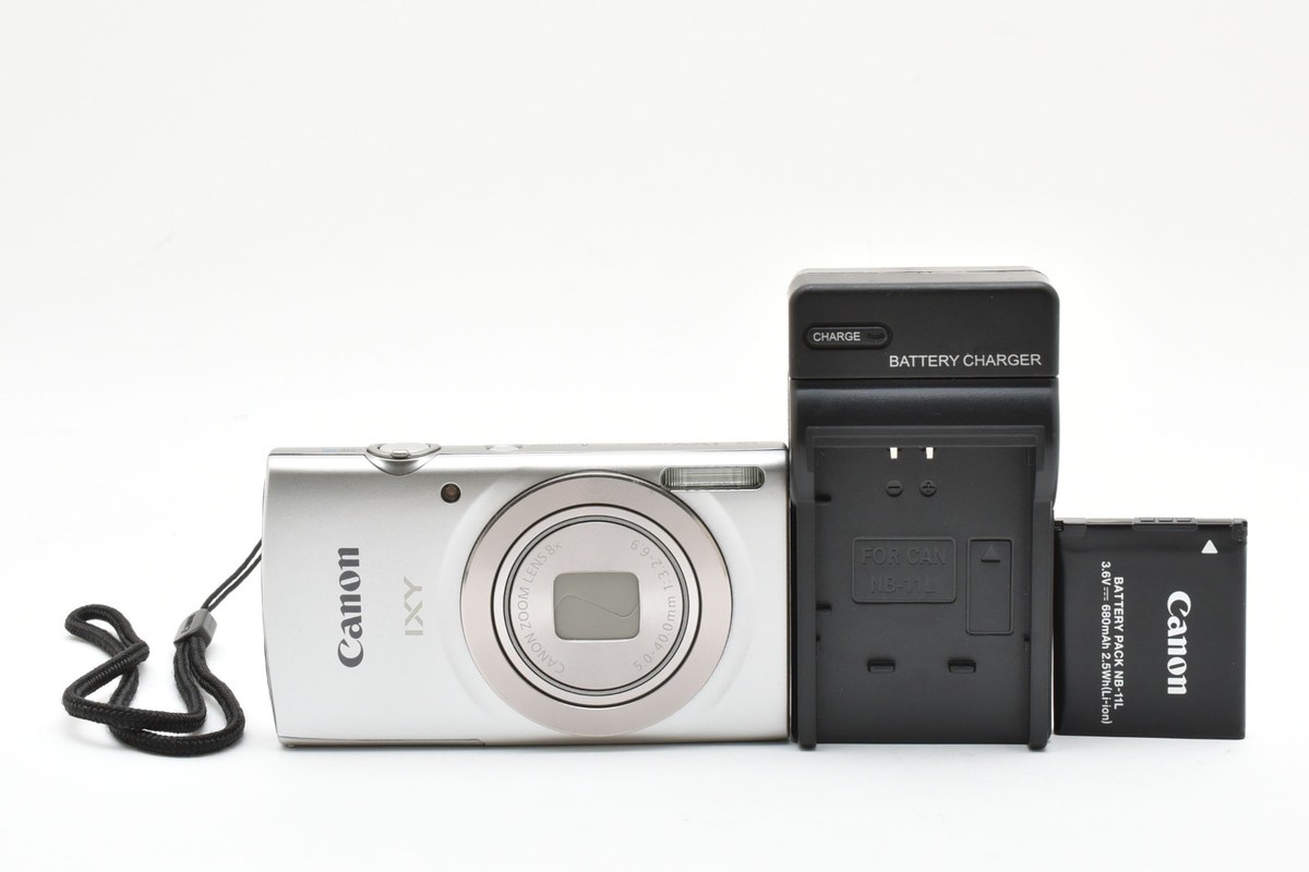 CANON　IXy180 Canon Digital Camera IXY 180 Silver Optical 8x Zoom IXY180SL