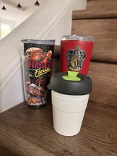 Set Of Travel Cups - KeepCup, Universal Studios Tumbler, Gryffindor tumbler