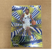 2024-25 Panini Revolution Isaiah Collier #144 Rookie Blue Storm Utah Jazz