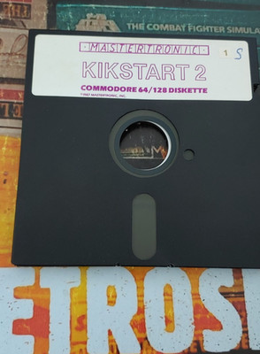 Kikstart 2 (Mastertronic 1988) Commodore 64 (Disk) works 8-bit classic C64