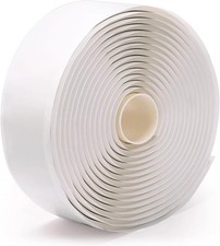 Butyl Tape White 2 Inch x 16.5 Feet 5mm Thickness Water Tight Seal for Leak