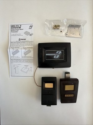 Linear Delta-3  Single Reciever Controller  Remote Control Transmitter Kit