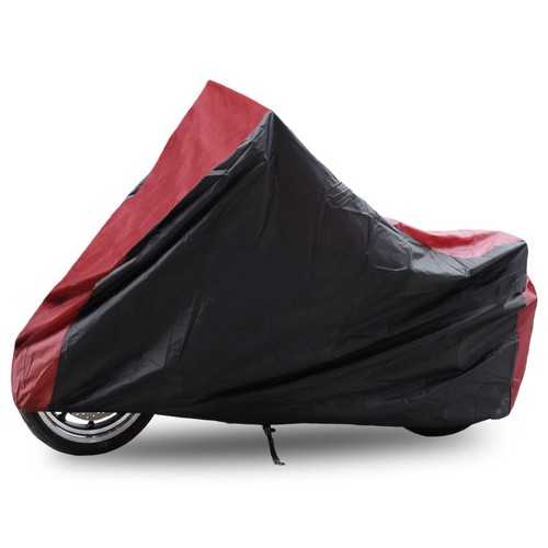 XL 180T Copri Copertura Protettore Coprimoto Moto Esterno Impermeabile UV Rosso - Foto 2 di 9