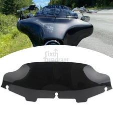 6" Wave Windshield Windscreen for Harley Electra Glide Classic FLHTC 1996–2013